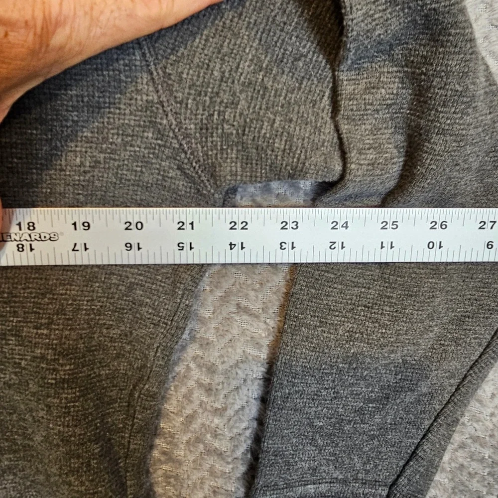 Polo Ralph Lauren Mens Gray Waffle Knit Thermal Long‎ Sleeve Sleepwear Shirt M